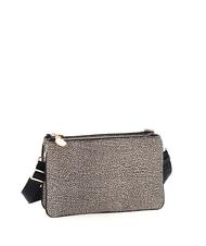 BORBONESE TRACOLLA SMALL ECO LINE Torba na ramię OP/NATURALNY/CZARNY - Torby damskie - 2