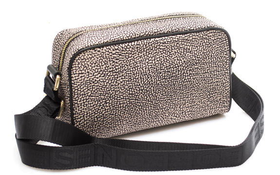 CAMERA CASE SMALL ECO LINE Mała torba na ramię OP/NATURALNY/CZARNY - Torby damskie