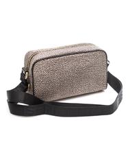 BORBONESE CAMERA CASE SMALL ECO LINE Mała torba na ramię OP/NATURALNY/CZARNY - Torby damskie - 2