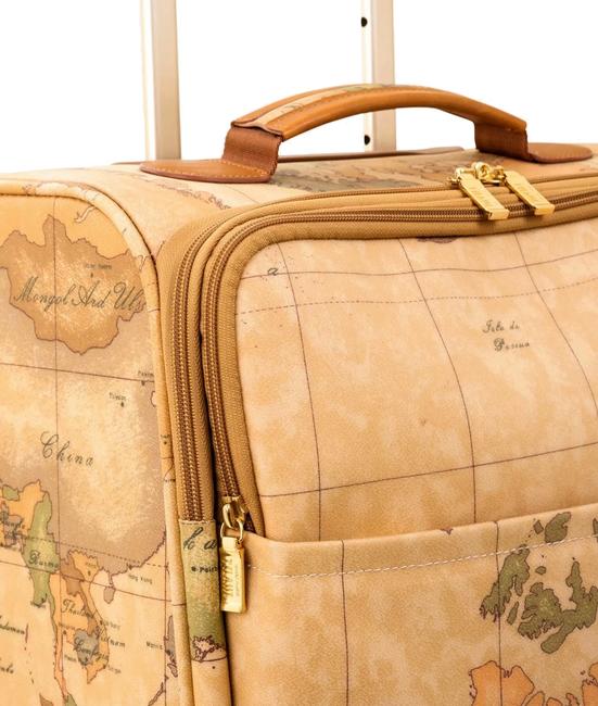  GEO CLASSIC Walizka podręczna na k&oacute;łkach NATURALNY - Bagaż podręczny