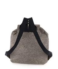 BORBONESE MEDIUM ECO LINE Plecak OP/NATURALNY/CZARNY - Torby damskie - 2
