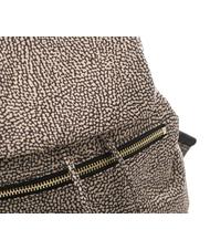 BORBONESE MEDIUM ECO LINE Plecak OP/NATURALNY/CZARNY - Torby damskie - 3