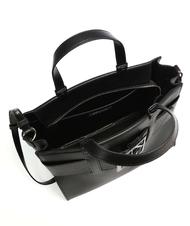 ARMANI EXCHANGE A|X BUCKLE Torebka z paskiem na ramię Czarny - Torby damskie - 4