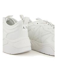 ARMANI EXCHANGE A|X Grube trampki OP BIAŁE - Buty damskie - 4