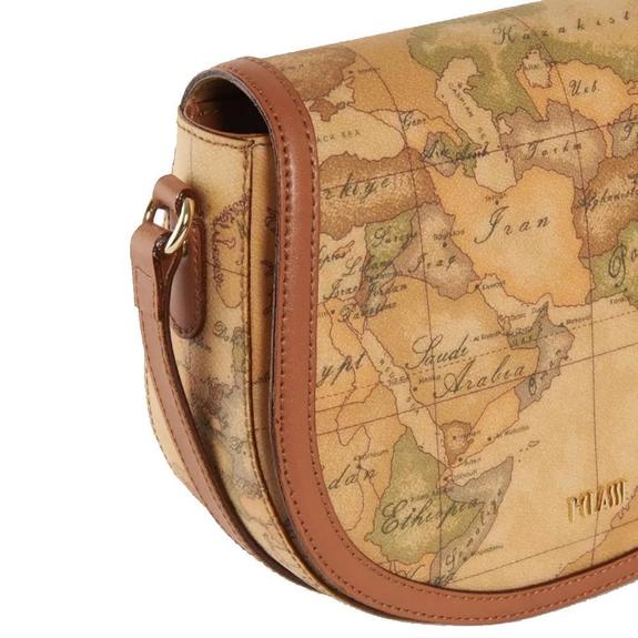  GEO CLASSIC Mini torba na ramię NATURALNY - Torby damskie