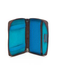 PIQUADRO CAMPIONARIO - CRAYON  Koperta sk&oacute;rzana z mankietem MAHOŃ - Uchwyt i organizer na tablet - 2