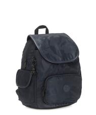 KIPLING CITY PACK S Plecak  Satynowy kamuflaż niebieski - Plecaki szkolne i rekreacyjne - 2