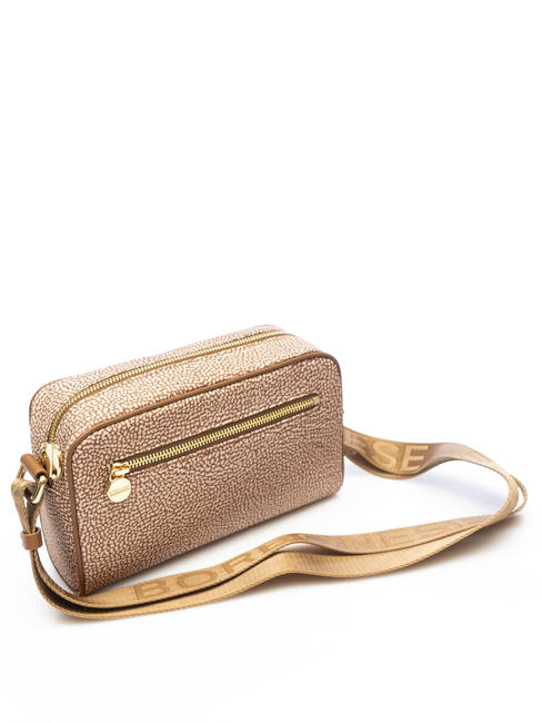 CAMERA CASE SMALL ECO LINE Mała torba na ramię beżowo-brązowy - Torby damskie