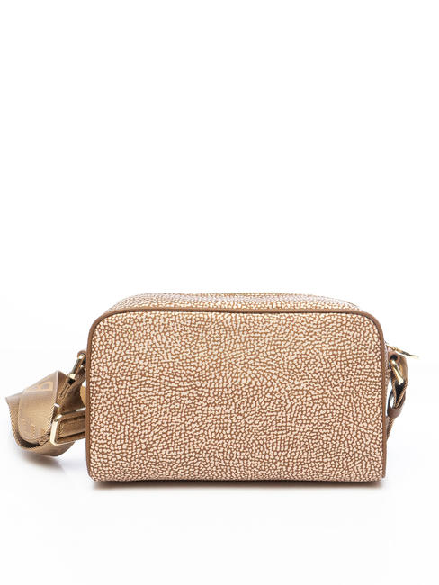 CAMERA CASE SMALL ECO LINE Mała torba na ramię beżowo-brązowy - Torby damskie