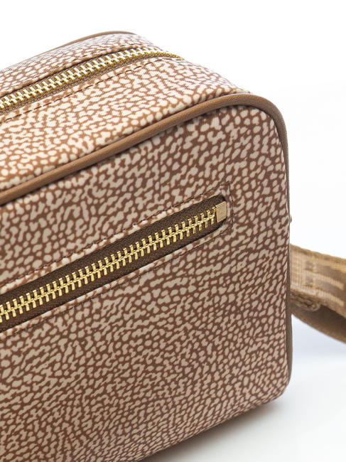 CAMERA CASE SMALL ECO LINE Mała torba na ramię beżowo-brązowy - Torby damskie