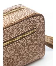 BORBONESE CAMERA CASE SMALL ECO LINE Mała torba na ramię beżowo-brązowy - Torby damskie - 4