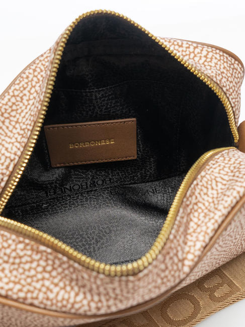 CAMERA CASE SMALL ECO LINE Mała torba na ramię beżowo-brązowy - Torby damskie