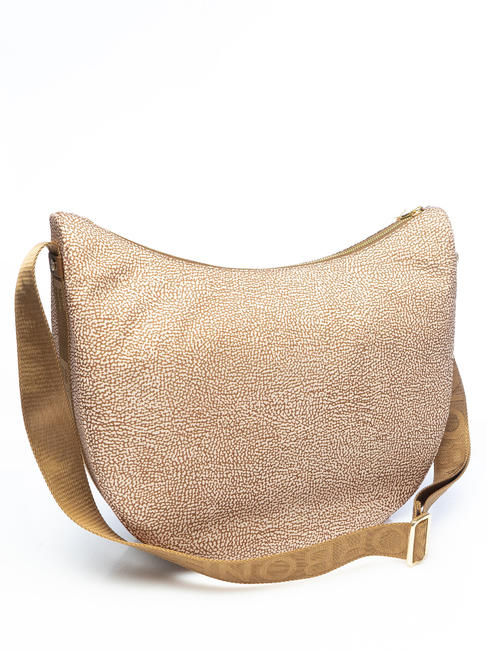 LUNA BAG MEDIUM Torba na ramię beżowo-brązowy - Torby damskie