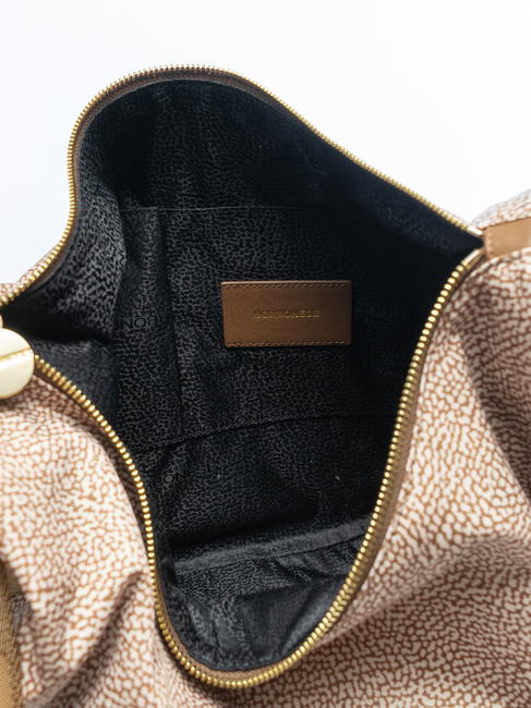 LUNA BAG MEDIUM Torba na ramię beżowo-brązowy - Torby damskie