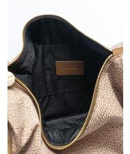 BORBONESE LUNA BAG MEDIUM Torba na ramię beżowo-brązowy - Torby damskie - 4