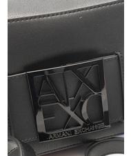 ARMANI EXCHANGE A|X BUCKLE Torba na ramię Czarny - Torby damskie - 4
