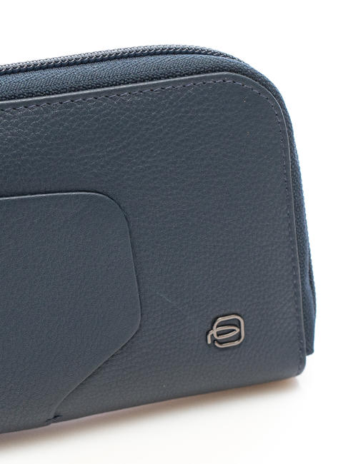 AKRON  Etui na portfel/smartfon niebieski - Portfele damskie