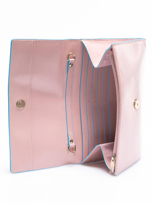 CAMPIONARIO - BLUE SQUARE Sk&oacute;rzany portfel kopert&oacute;wka ROSA3 - Portfele damskie