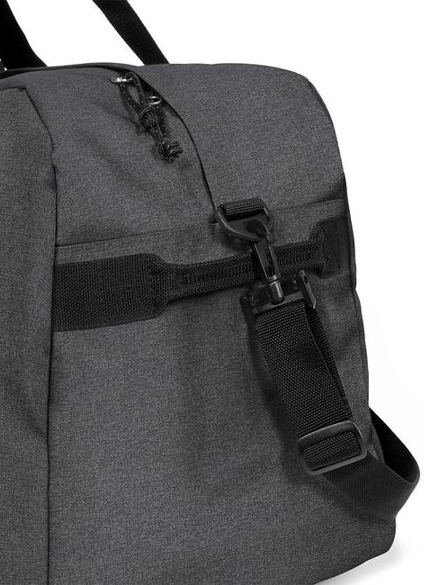 TERMINAL + Torba podr&oacute;żna z paskiem na ramię CzarnyDenim - Mn&oacute;stwo