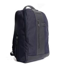 PIQUADRO BRIEF 2 Plecak na laptopa z tkaniny z recyklingu niebieski - Plecaki na laptopa do pracy - 3
