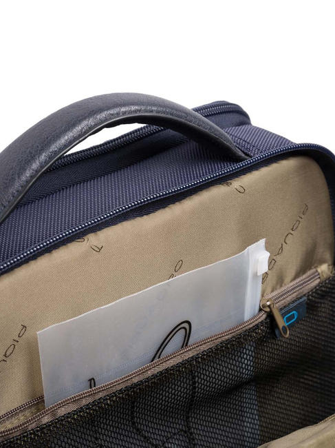 BRIEF 2 Plecak na laptopa z tkaniny z recyklingu niebieski - Plecaki na laptopa do pracy