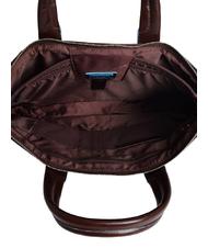 PIQUADRO BLUE SQUARE Rozszerzalna torba na laptopa 15,6" MAHOŃ - Teczki robocze - 5