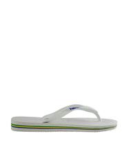 HAVAIANAS BRASIL LOGO Klapki  biały - Buty uniseks - 4