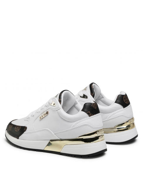 MOXEA Adidasy biały/brąz - Buty damskie
