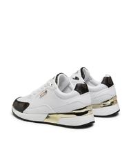 GUESS MOXEA Adidasy biały/brąz - Buty damskie - 4