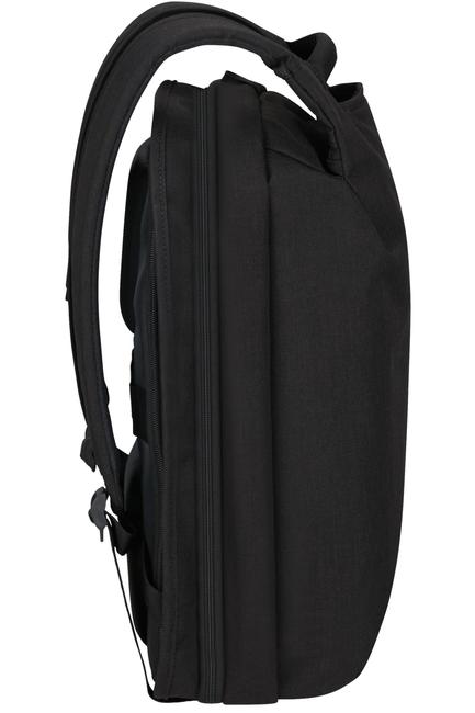 SECURIPACK Plecak na laptopa 15,6" STAL CZARNA - Plecaki na laptopa do pracy