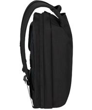 SAMSONITE SECURIPACK Plecak na laptopa 15,6" STAL CZARNA - Plecaki na laptopa do pracy - 3