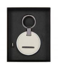 PORSCHE DESIGN CIRCLE Brelok sk&oacute;rzany biały - Brelok - 3