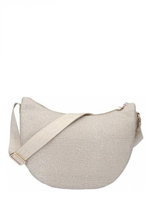 LUNA BAG MIDDLE ECO LINE Torba na ramię piasek - Torby damskie