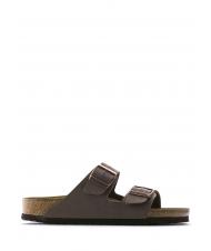 BIRKENSTOCK ARIZONA BIRKO-FLOR NUBUK Sandał-kapcik - Buty uniseks
