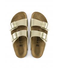 BIRKENSTOCK ARIZONA BIRKO-FLOR Sandał-kapcik złoto - Buty uniseks - 3