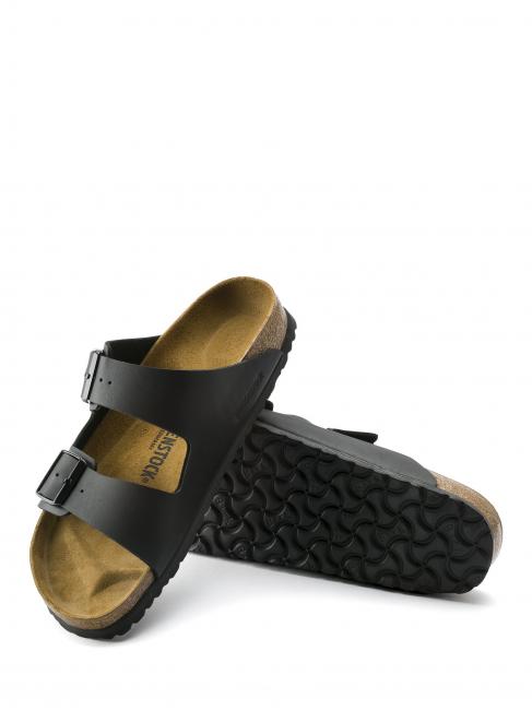 ARIZONA BIRKO-FLOR Sandał-kapcik czarny - Buty uniseks