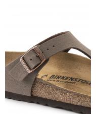 BIRKENSTOCK GIZEH BIRKO-FLOR  Sandały typu japonki mokka - Buty uniseks - 6