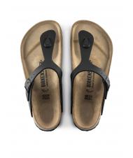 BIRKENSTOCK GIZEH BIRKO-FLOR Sandały typu japonki czarny - Buty uniseks - 4