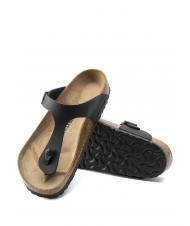 BIRKENSTOCK GIZEH BIRKO-FLOR Sandały typu japonki czarny - Buty uniseks - 5