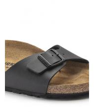 BIRKENSTOCK MADRID BIRKO FLOR Sandał-kapcik czarny - Buty uniseks - 6