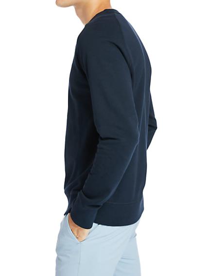 ER BASIC REGULAR Bluza z okrągłym dekoltem ciemny szafir - Bluzy męskie