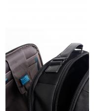 PIQUADRO Zaino P16, uchwyt na komputer 15,6" SZEWRON/CZARNY - Plecaki na laptopa do pracy - 4