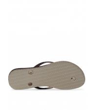 HAVAIANAS SLIM SPARKLE II Klapki PIASEK/SZARY - Buty damskie - 6