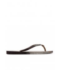 HAVAIANAS SLIM SPARKLE II Klapki PIASEK/SZARY - Buty damskie - 3