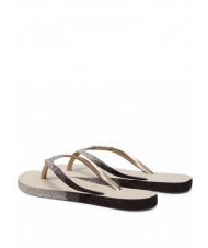 HAVAIANAS SLIM SPARKLE II Klapki PIASEK/SZARY - Buty damskie - 4