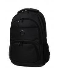 DELSEY ELEMENT AVIATOR Plecak dwukomorowy, uchwyt na laptopa 15,6" Czarny - Plecaki na laptopa do pracy - 2