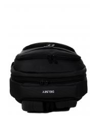 DELSEY ELEMENT AVIATOR Plecak dwukomorowy, uchwyt na laptopa 15,6" Czarny - Plecaki na laptopa do pracy - 6