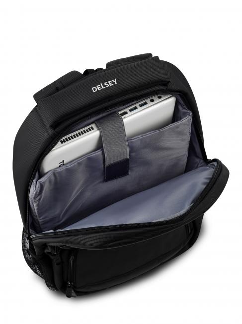 ELEMENT AVIATOR Plecak dwukomorowy, uchwyt na laptopa 15,6" Czarny - Plecaki na laptopa do pracy