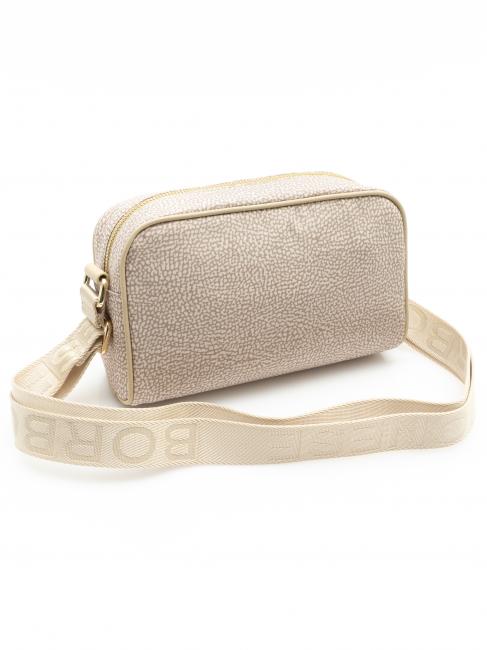 CAMERA CASE SMALL ECO LINE Mała torba na ramię piasek - Torby damskie