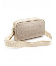 BORBONESE CAMERA CASE SMALL ECO LINE Mała torba na ramię piasek - Torby damskie - 2